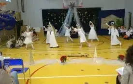 Przedszkolne jasełka w PSP w Godowie 22