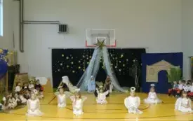 Przedszkolne jasełka w PSP w Godowie 25