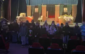 Spotkanie z teatrem PSP w Jadownikach 1