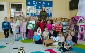 Spotkanie z leśnikiem w chybickim przedszkolu 4