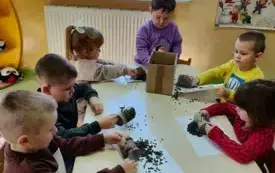 Spotkanie z leśnikiem w chybickim przedszkolu 12