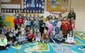 Spotkanie z leśnikiem w chybickim przedszkolu 22