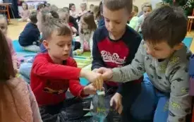 Spotkanie z leśnikiem w chybickim przedszkolu 29