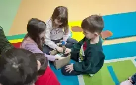 Spotkanie z leśnikiem w chybickim przedszkolu 30