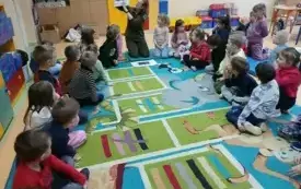 Spotkanie z leśnikiem w chybickim przedszkolu 36