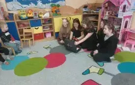 Muzyczna przygoda z Kicią Kocią- PSP Chybice 2