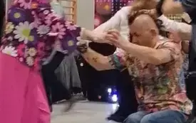 Zabawa choinkowo- ostatkowa w klimacie lat 90 2