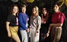 Zabawa choinkowo- ostatkowa w klimacie lat 90 12