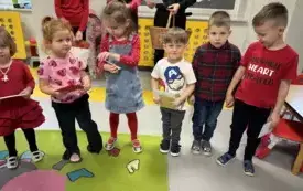Walentynki w Świetlicy Szkolnej 4