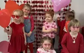 Walentynki w Świetlicy Szkolnej 8