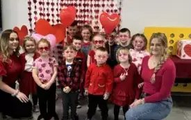 Walentynki w Świetlicy Szkolnej 9