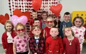 Walentynki w Świetlicy Szkolnej 10