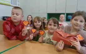 Walentynki w Świetlicy Szkolnej 32