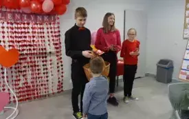 Walentynki w Świetlicy Szkolnej 50