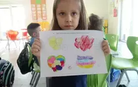 Walentynki w Świetlicy Szkolnej 61