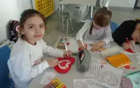 Walentynki w Świetlicy Szkolnej 65