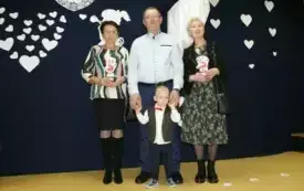 Babcie i Dziadkowie świętują z przedszkolakami z Chybic 65