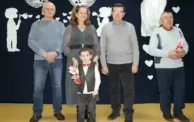 Babcie i Dziadkowie świętują z przedszkolakami z Chybic 66