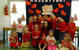 Walentynki w przedszkolu - święto Miłosci i Przyjaźni 6