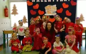 Walentynki w przedszkolu - święto Miłosci i Przyjaźni 7