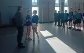 Galeria aktualności  GMINNY TURNIEJ MINI KOSZYK&Oacute;WKI 3 x 3.  CHŁOPCY Z SZERZAW NAJLEPSI DZIEWCZĘTA DRUGIE. 7