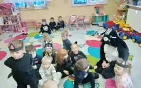 Dzień Kota w przedszkolu w Chybicach 40