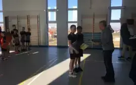 Turniej piłki koszykowej na hali w Jadownikach 1