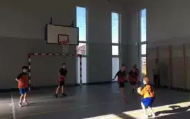 Turniej piłki koszykowej na hali w Jadownikach 13