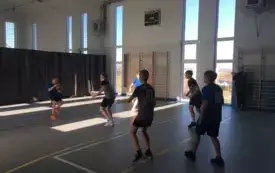 Turniej piłki koszykowej na hali w Jadownikach 17