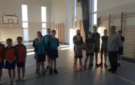 Turniej piłki koszykowej na hali w Jadownikach 19