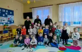 Spotkanie ze strażakami z Ochotniczej Straży Pożarnej w Nieczulicach 1