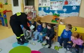 Spotkanie ze strażakami z Ochotniczej Straży Pożarnej w Nieczulicach 2