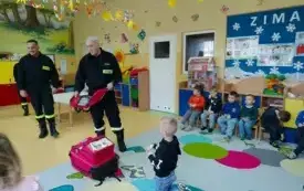 Spotkanie ze strażakami z Ochotniczej Straży Pożarnej w Nieczulicach 6