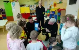 Spotkanie ze strażakami z Ochotniczej Straży Pożarnej w Nieczulicach 7