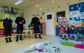 Spotkanie ze strażakami z Ochotniczej Straży Pożarnej w Nieczulicach 14
