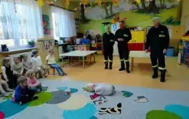 Spotkanie ze strażakami z Ochotniczej Straży Pożarnej w Nieczulicach 15