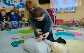 Spotkanie ze strażakami z Ochotniczej Straży Pożarnej w Nieczulicach 18
