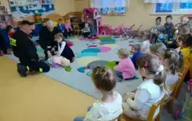 Spotkanie ze strażakami z Ochotniczej Straży Pożarnej w Nieczulicach 19