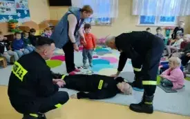 Spotkanie ze strażakami z Ochotniczej Straży Pożarnej w Nieczulicach 20