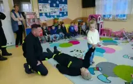 Spotkanie ze strażakami z Ochotniczej Straży Pożarnej w Nieczulicach 21