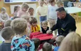 Spotkanie ze strażakami z Ochotniczej Straży Pożarnej w Nieczulicach 24