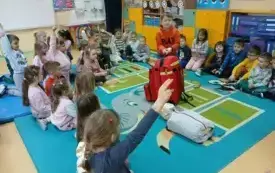 Spotkanie ze strażakami z Ochotniczej Straży Pożarnej w Nieczulicach 37