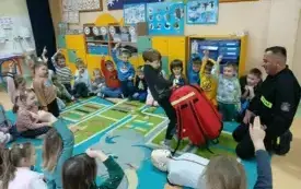 Spotkanie ze strażakami z Ochotniczej Straży Pożarnej w Nieczulicach 38