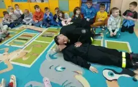 Spotkanie ze strażakami z Ochotniczej Straży Pożarnej w Nieczulicach 42
