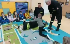 Spotkanie ze strażakami z Ochotniczej Straży Pożarnej w Nieczulicach 44