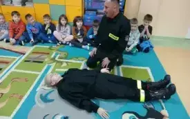 Spotkanie ze strażakami z Ochotniczej Straży Pożarnej w Nieczulicach 46