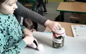 Akcja ,,G&oacute;ra Grosza&rdquo; PSP Łomno 7