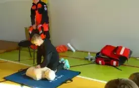 Wizyta Ratownika Medycznego w PSP w Godowie 4