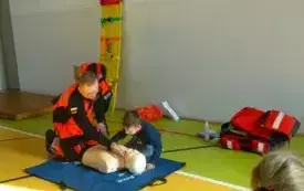 Wizyta Ratownika Medycznego w PSP w Godowie 6