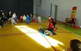 Wizyta Ratownika Medycznego w PSP w Godowie 11